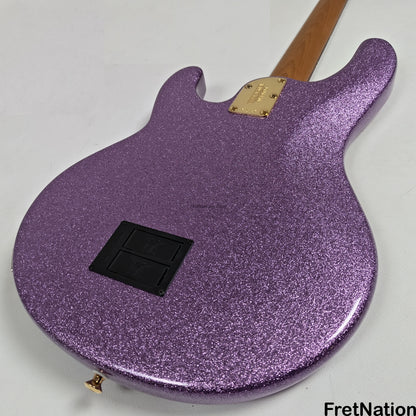 Music Man Ernie Ball Music Man StingRay Special 4-String Bass Amethyst Sparkle SR4H 8.16lbs F91387 - Pre-Owned