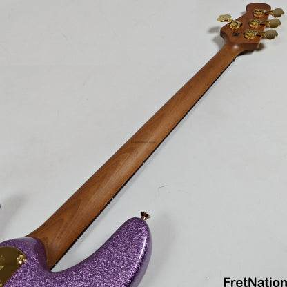 Music Man Ernie Ball Music Man StingRay Special 4-String Bass Amethyst Sparkle SR4H 8.16lbs F91387 - Pre-Owned