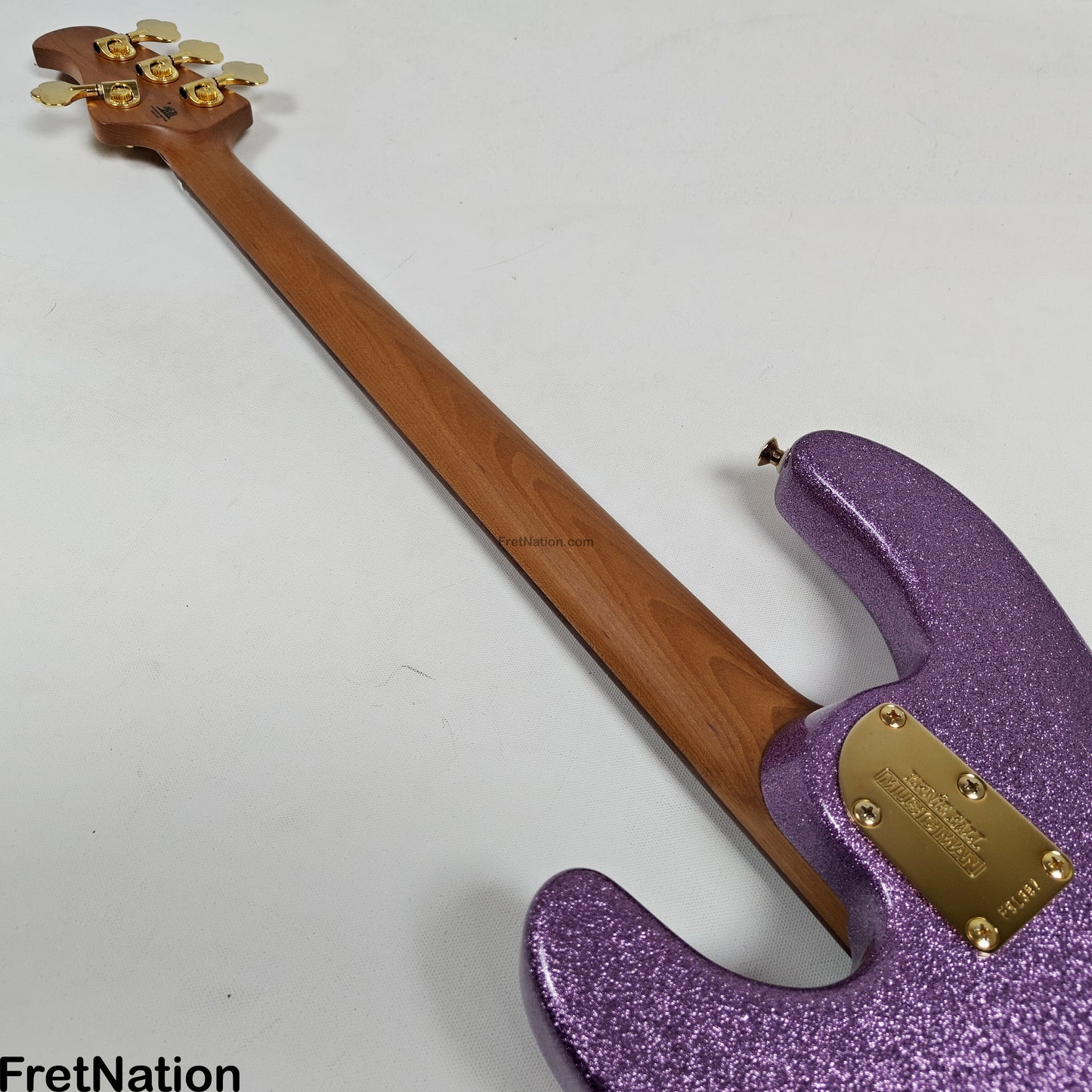 Music Man Ernie Ball Music Man StingRay Special 4-String Bass Amethyst Sparkle SR4H 8.16lbs F91387 - Pre-Owned
