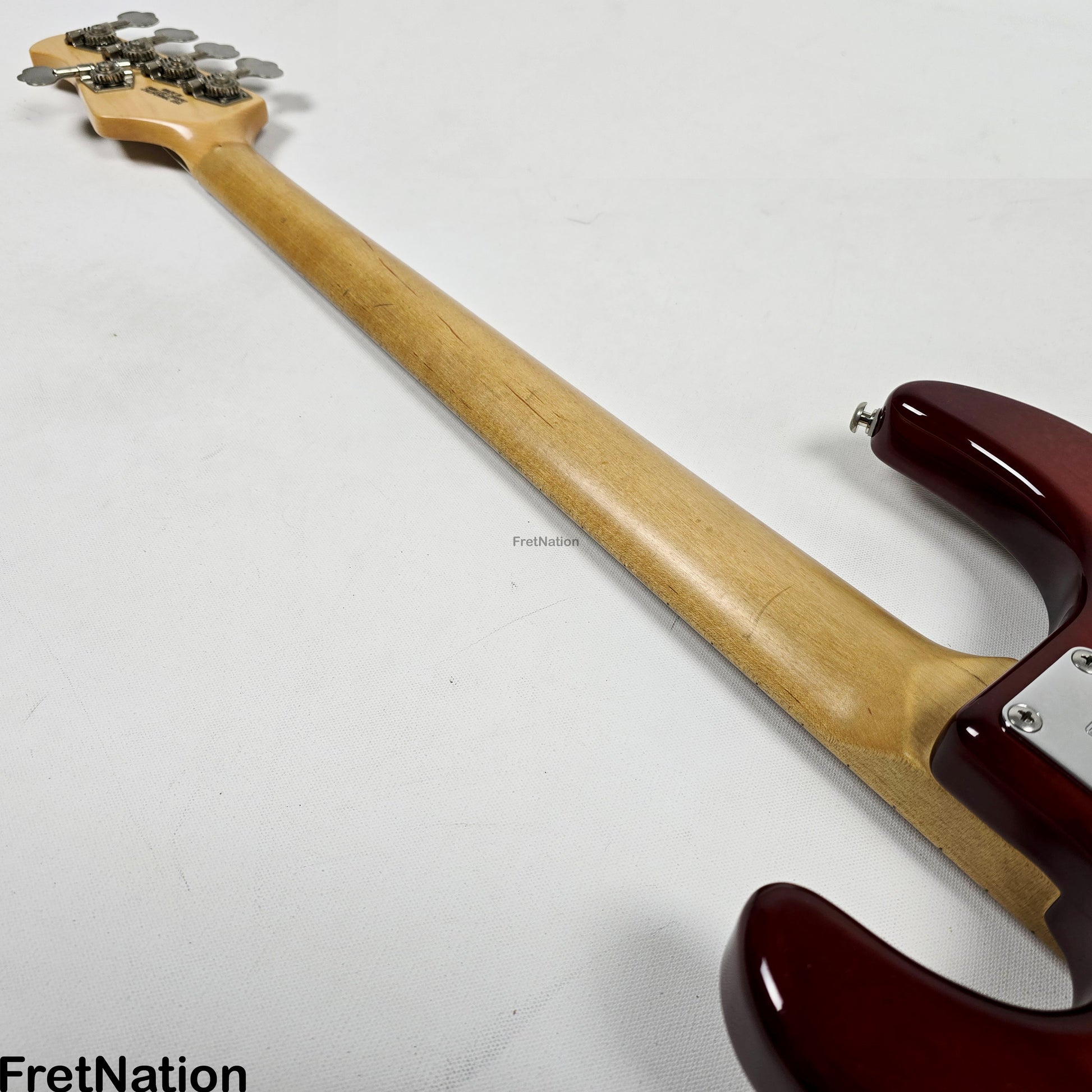 Fret Nation Ernie Ball Music Man Stingray 5-String Bass Sunburst SR5H 9.94lbs E03143 Pre-Owned