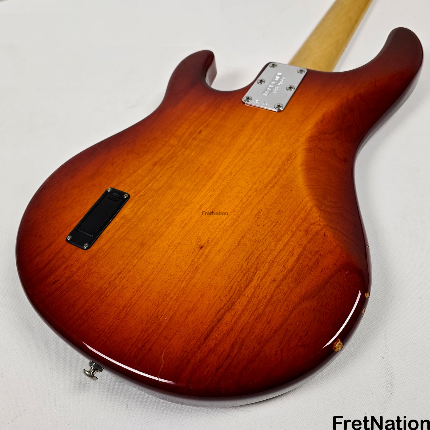 Fret Nation Ernie Ball Music Man Stingray 5-String Bass Sunburst SR5H 9.94lbs E03143 Pre-Owned