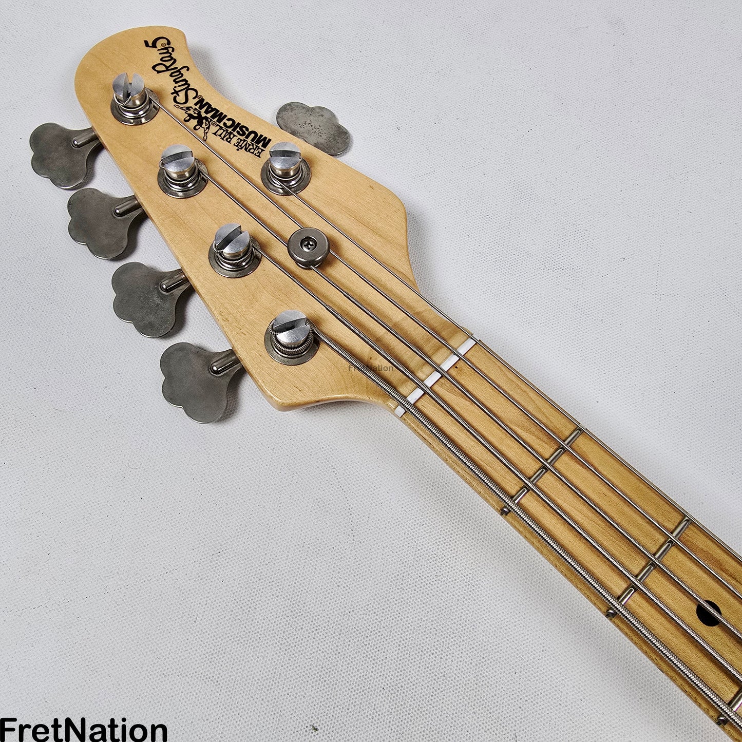 Fret Nation Ernie Ball Music Man Stingray 5-String Bass Sunburst SR5H 9.94lbs E03143 Pre-Owned