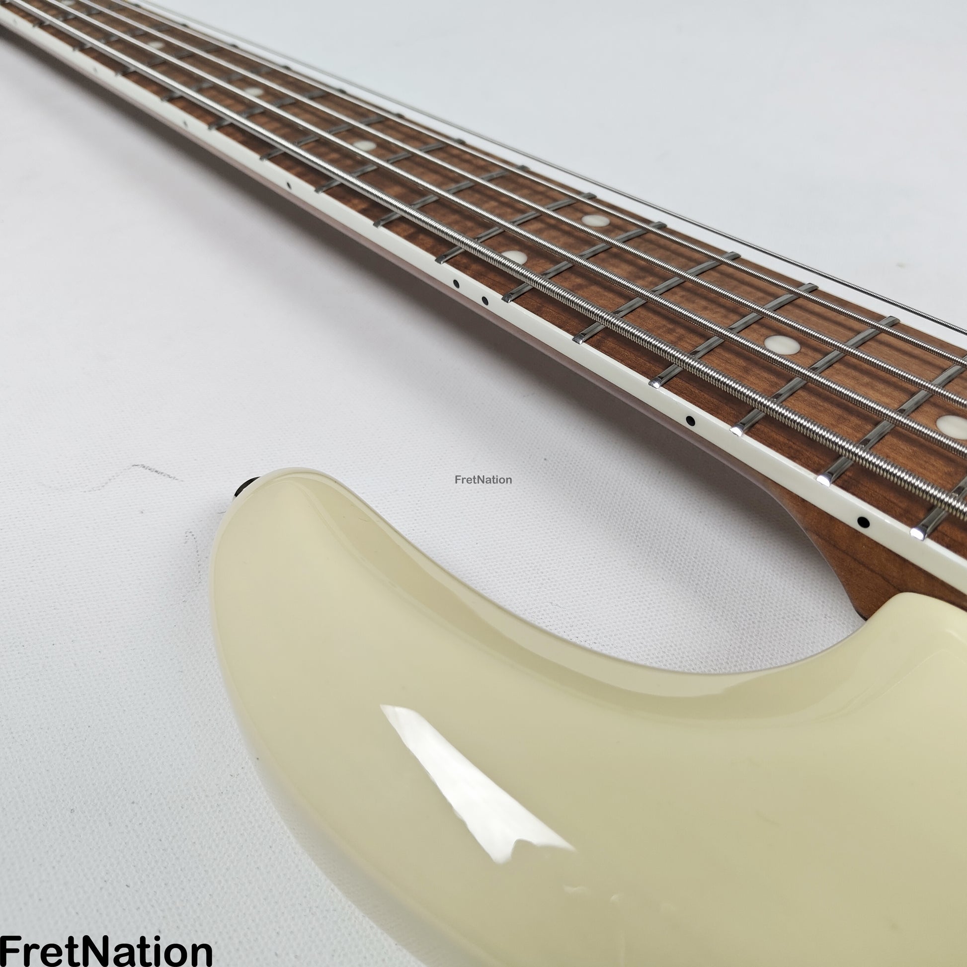 Fret Nation Ernie Ball Music Man Stingray 5-String Bass 30th Anniversary 10.46lbs E42813 - Pre-Owned