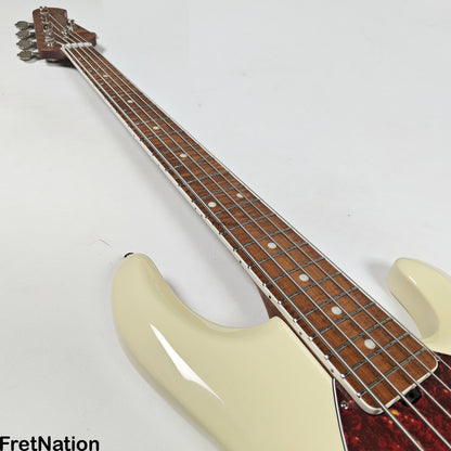 Fret Nation Ernie Ball Music Man Stingray 5-String Bass 30th Anniversary 10.46lbs E42813 - Pre-Owned