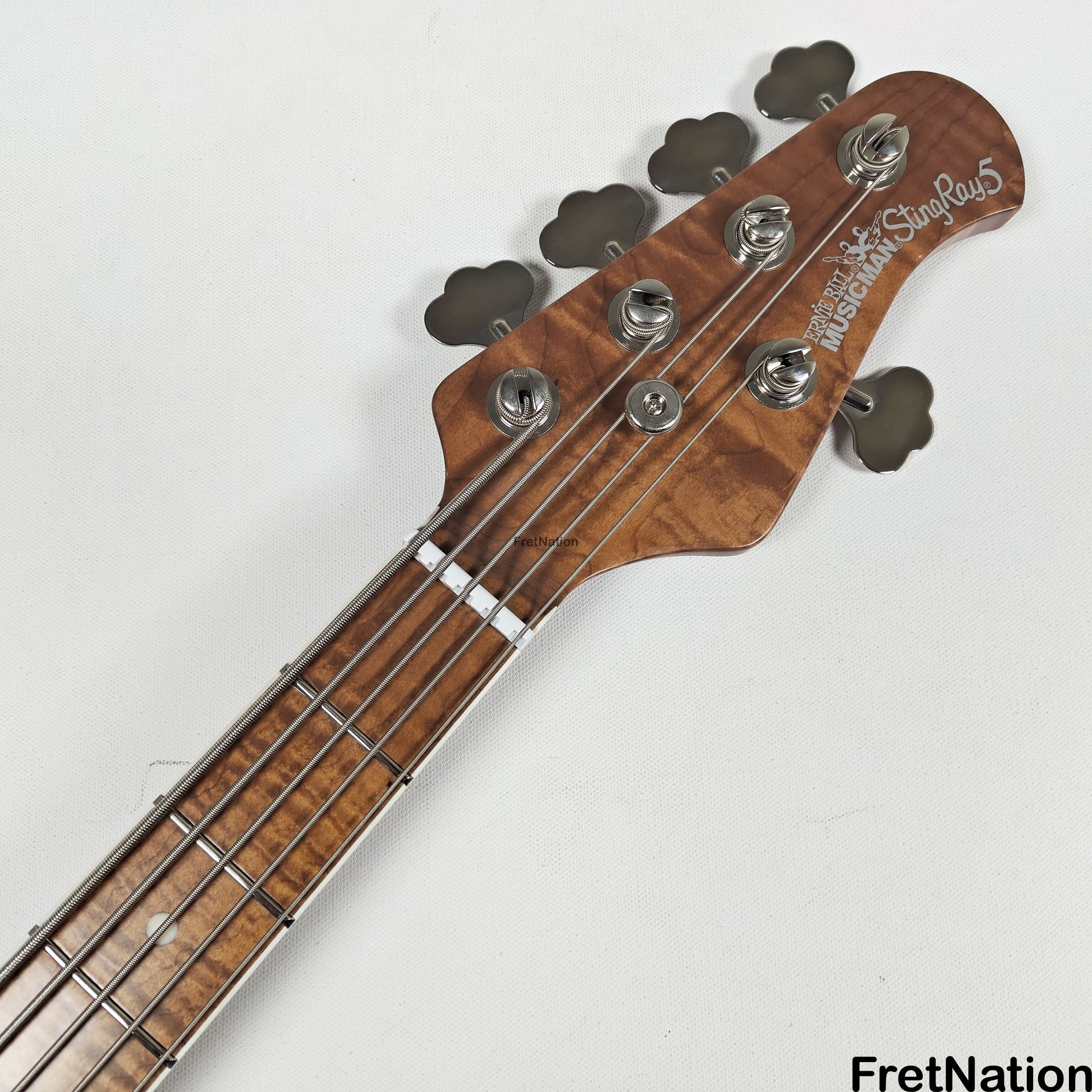 Fret Nation Ernie Ball Music Man Stingray 5-String Bass 30th Anniversary 10.46lbs E42813 - Pre-Owned