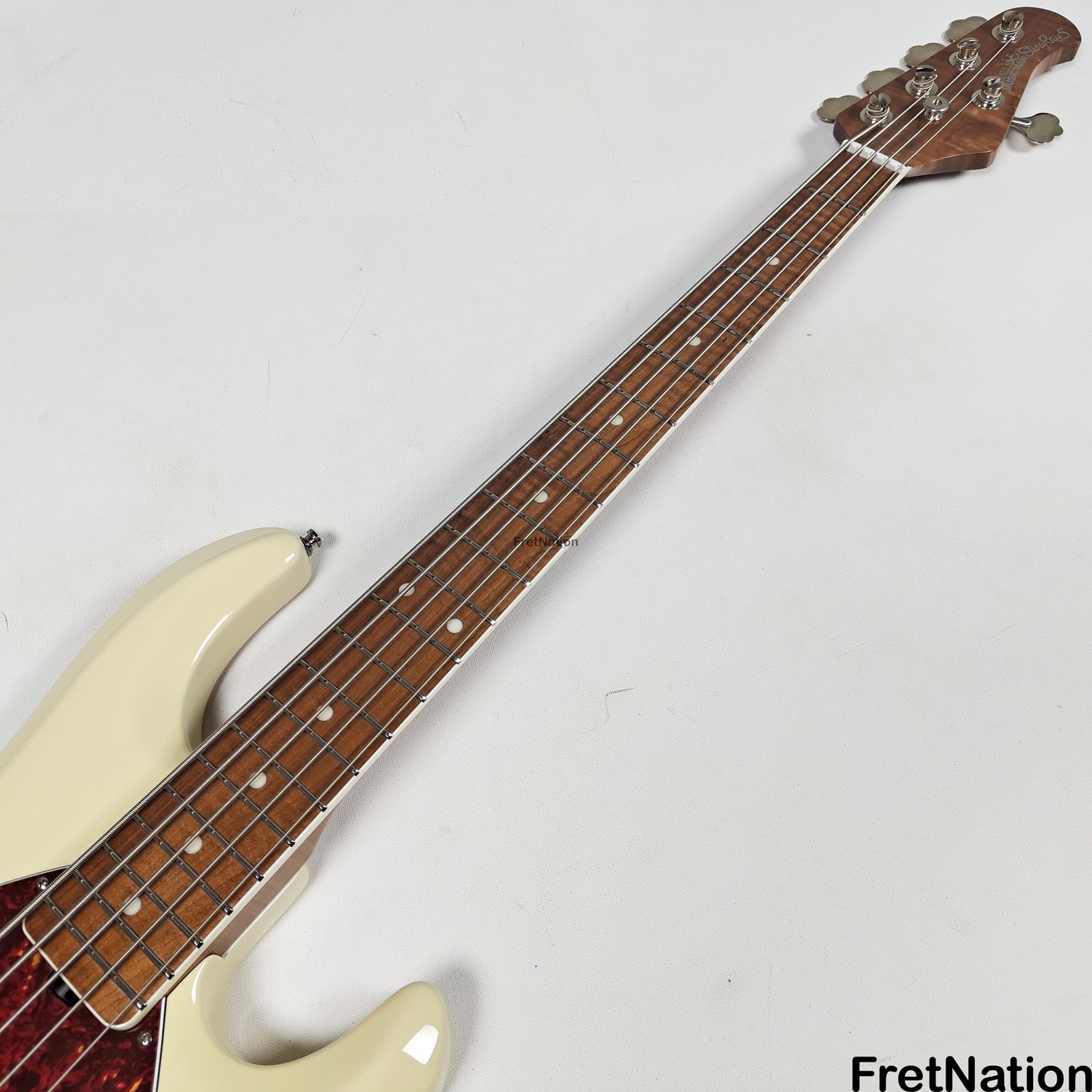 Fret Nation Ernie Ball Music Man Stingray 5-String Bass 30th Anniversary 10.46lbs E42813 - Pre-Owned