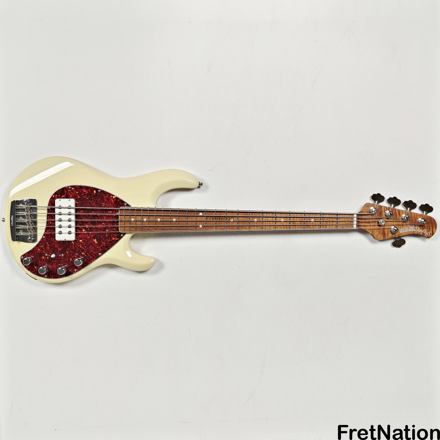 Fret Nation Ernie Ball Music Man Stingray 5-String Bass 30th Anniversary 10.46lbs E42813 - Pre-Owned