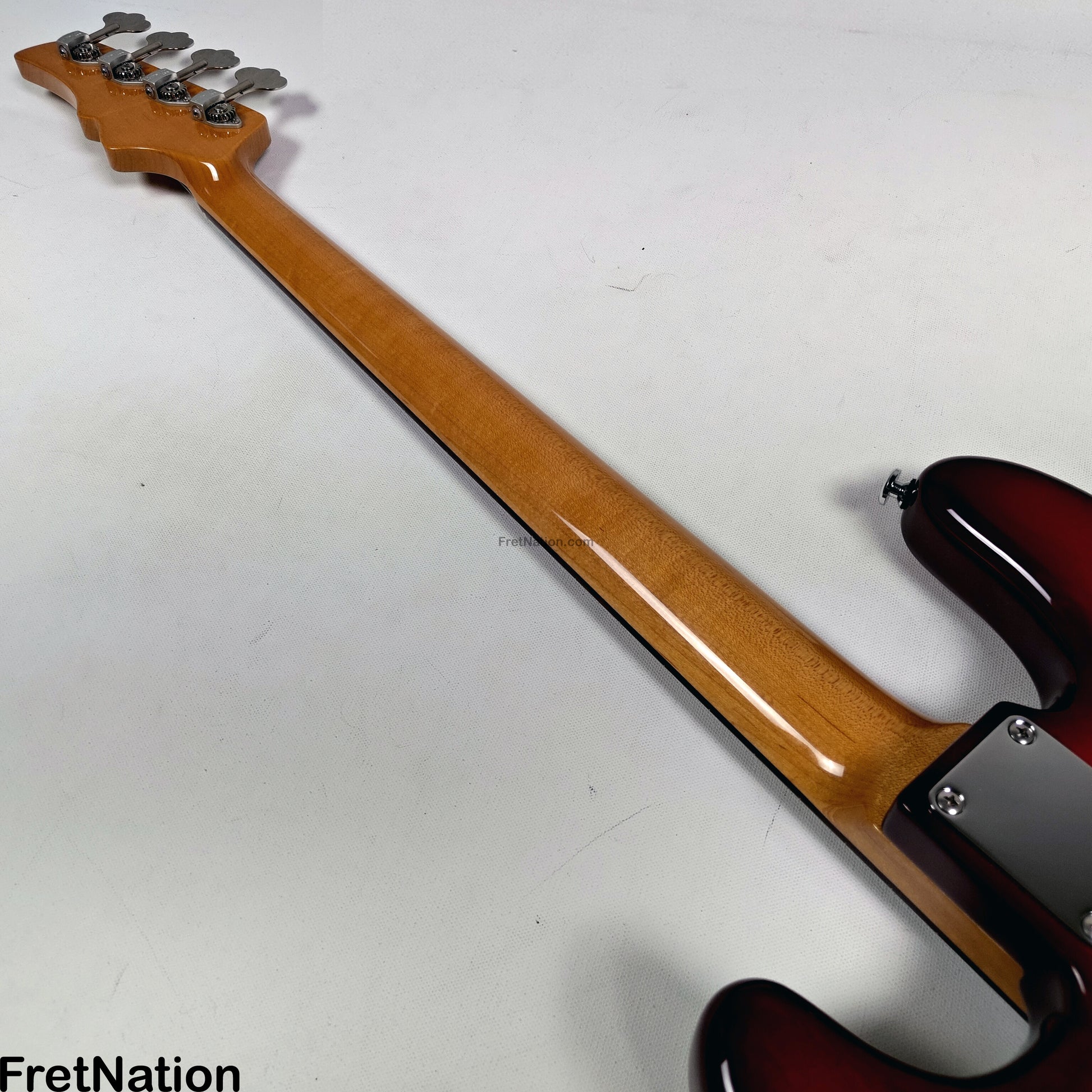 Fret Nation Nordy vP4 4-String Cherry Sunburst Bass Nordstrand NPV4 8.98lbs - Pre-Owned