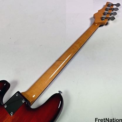 Fret Nation Nordy vP4 4-String Cherry Sunburst Bass Nordstrand NPV4 8.98lbs - Pre-Owned