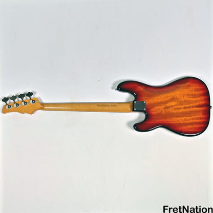 Fret Nation Nordy vP4 4-String Cherry Sunburst Bass Nordstrand NPV4 8.98lbs - Pre-Owned