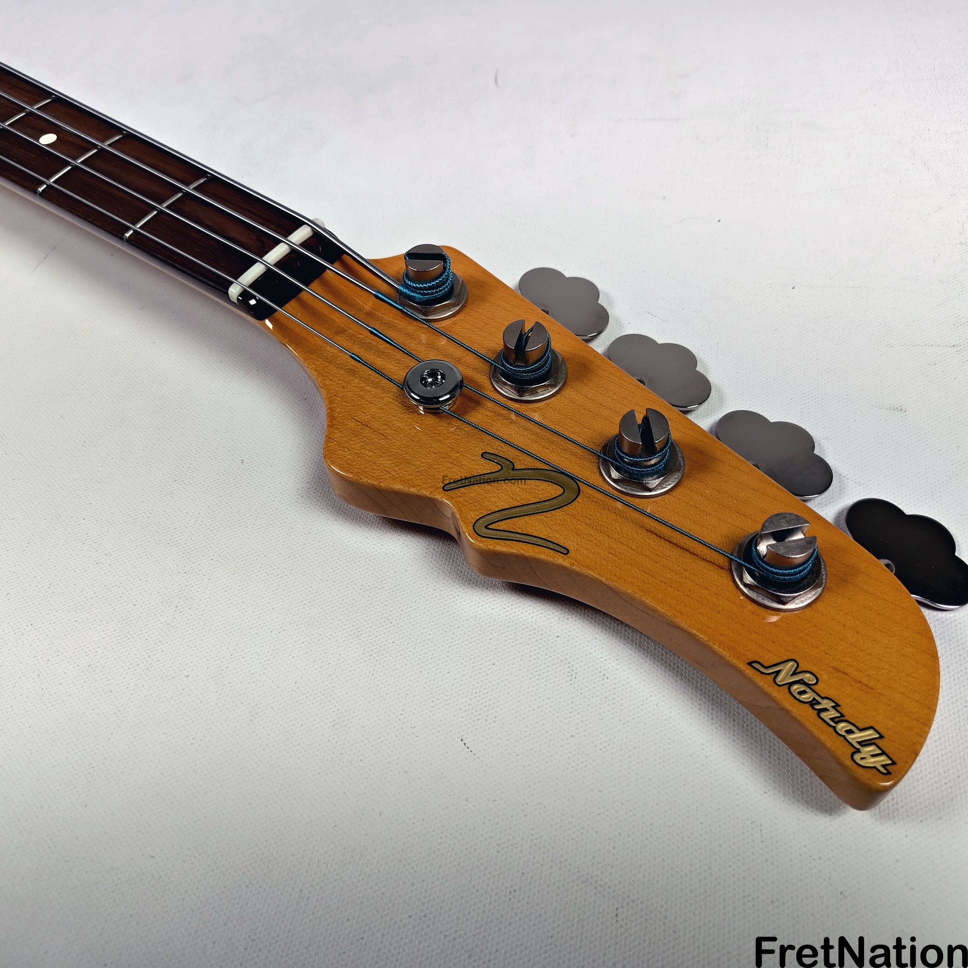 Fret Nation Nordy vP4 4-String Cherry Sunburst Bass Nordstrand NPV4 8.98lbs - Pre-Owned