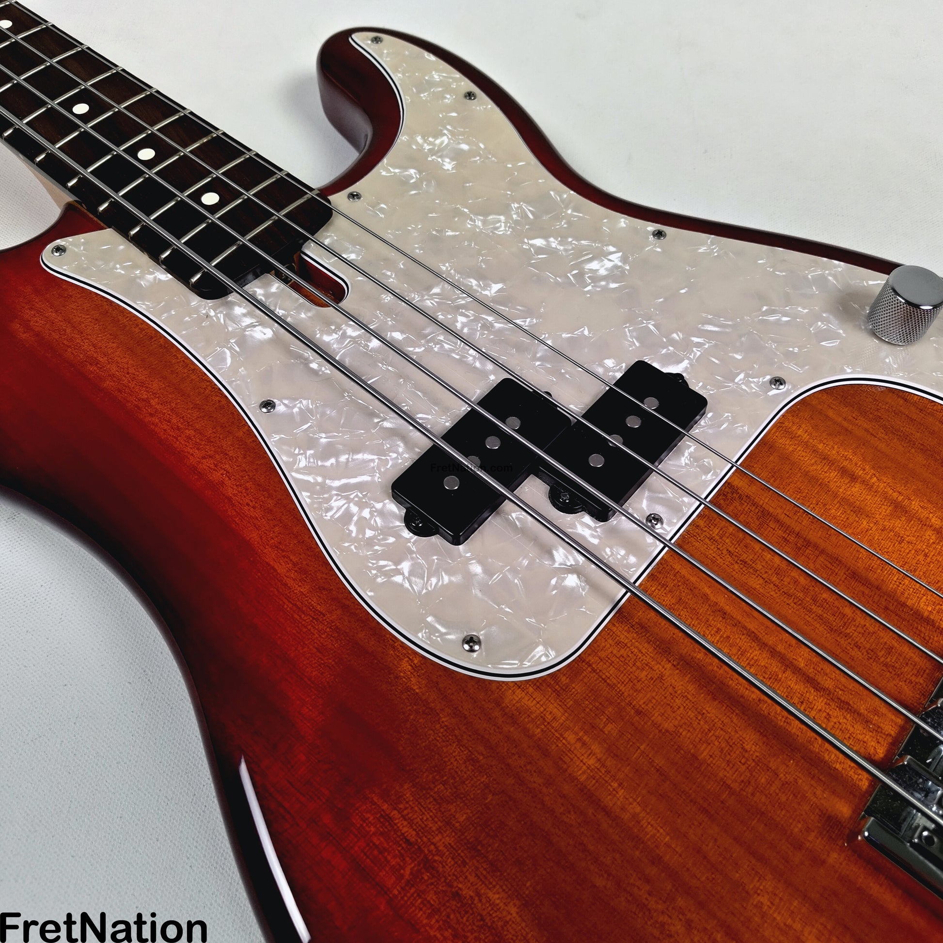 Fret Nation Nordy vP4 4-String Cherry Sunburst Bass Nordstrand NPV4 8.98lbs - Pre-Owned