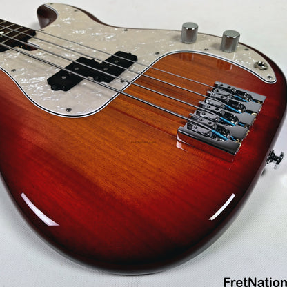 Fret Nation Nordy vP4 4-String Cherry Sunburst Bass Nordstrand NPV4 8.98lbs - Pre-Owned
