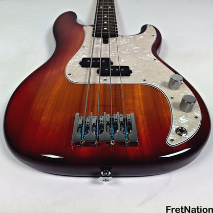 Fret Nation Nordy vP4 4-String Cherry Sunburst Bass Nordstrand NPV4 8.98lbs - Pre-Owned