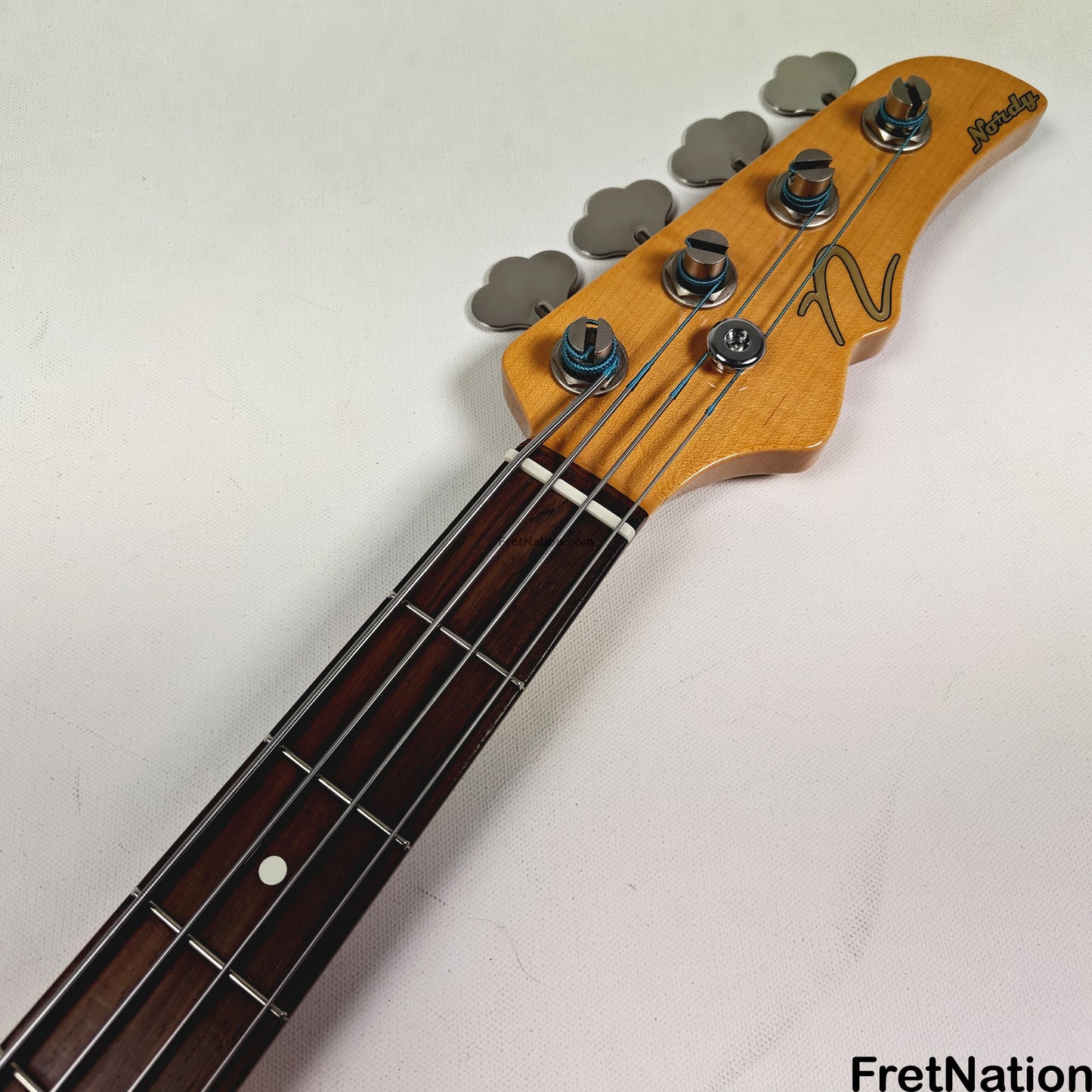 Fret Nation Nordy vP4 4-String Cherry Sunburst Bass Nordstrand NPV4 8.98lbs - Pre-Owned