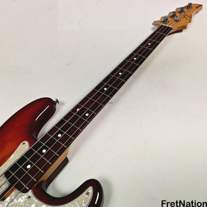 Fret Nation Nordy vP4 4-String Cherry Sunburst Bass Nordstrand NPV4 8.98lbs - Pre-Owned