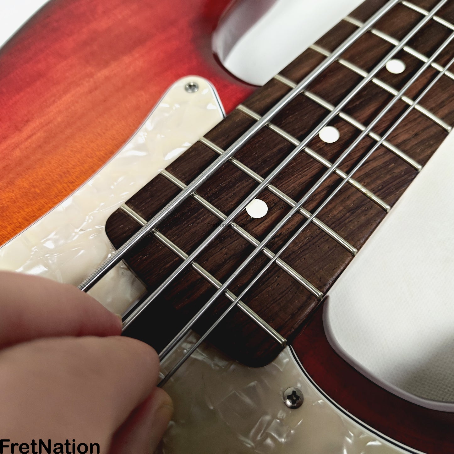 Fret Nation Nordy vP4 4-String Cherry Sunburst Bass Nordstrand NPV4 8.98lbs - Pre-Owned