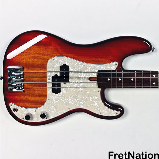 Fret Nation Nordy vP4 4-String Cherry Sunburst Bass Nordstrand NPV4 8.98lbs - Pre-Owned