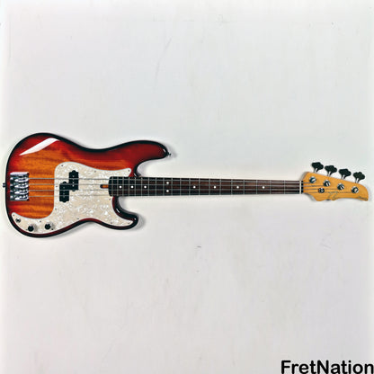Fret Nation Nordy vP4 4-String Cherry Sunburst Bass Nordstrand NPV4 8.98lbs - Pre-Owned