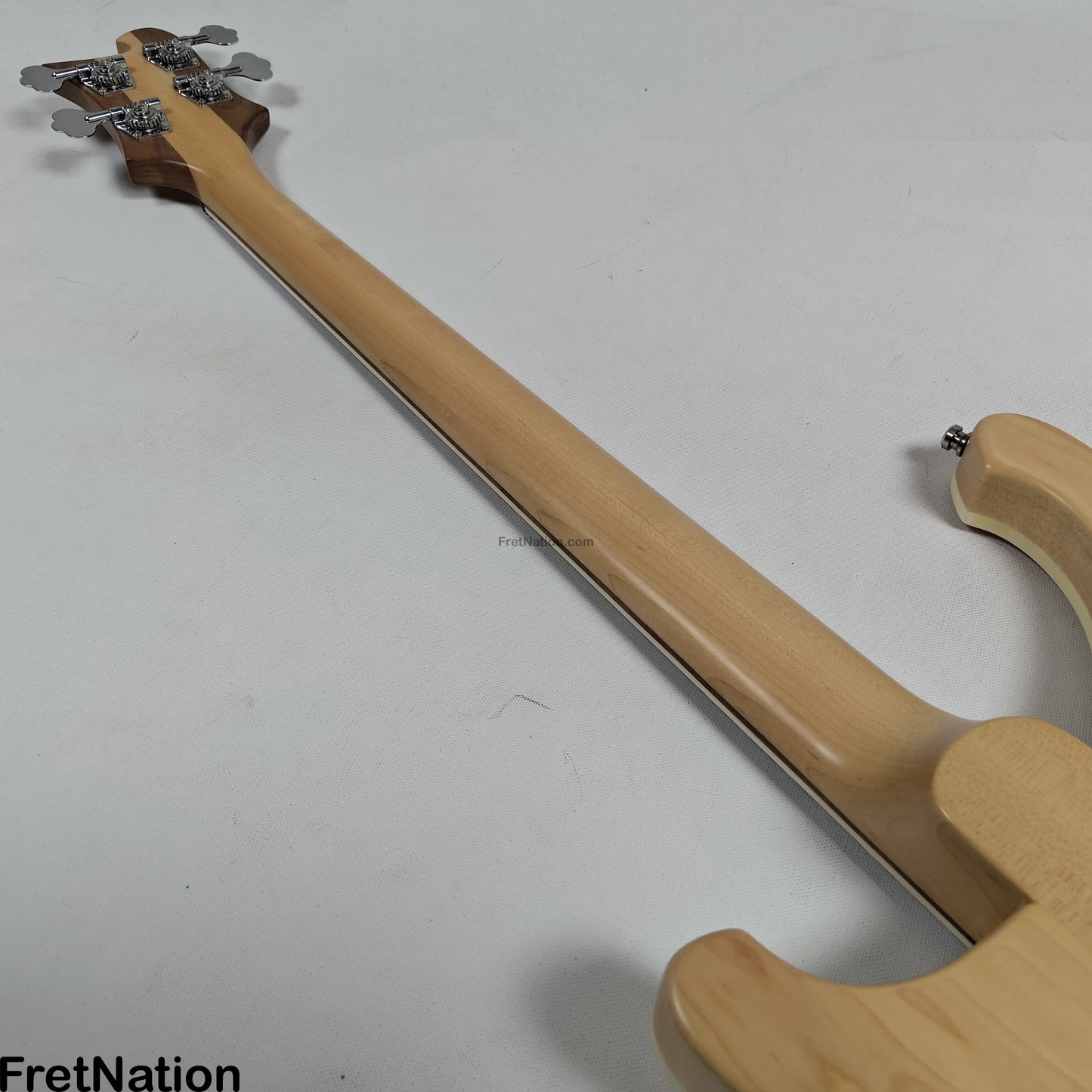 Fret Nation Rickenbacker 4003 Satin Maple Glo 4-String Bass 9.30lbs 2020 #35766-20 Pre-Owned
