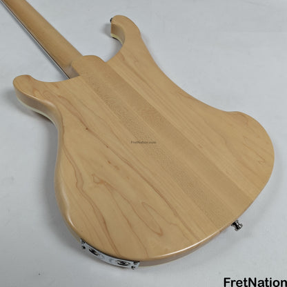 Fret Nation Rickenbacker 4003 Satin Maple Glo 4-String Bass 9.30lbs 2020 #35766-20 Pre-Owned