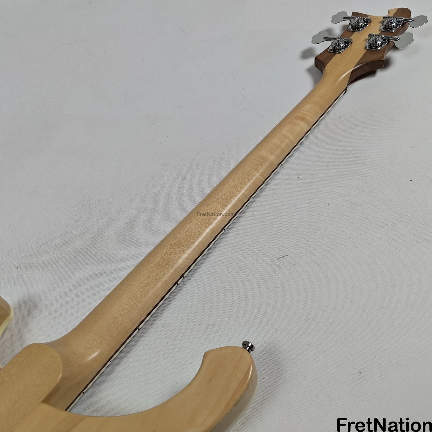 Fret Nation Rickenbacker 4003 Satin Maple Glo 4-String Bass 9.30lbs 2020 #35766-20 Pre-Owned