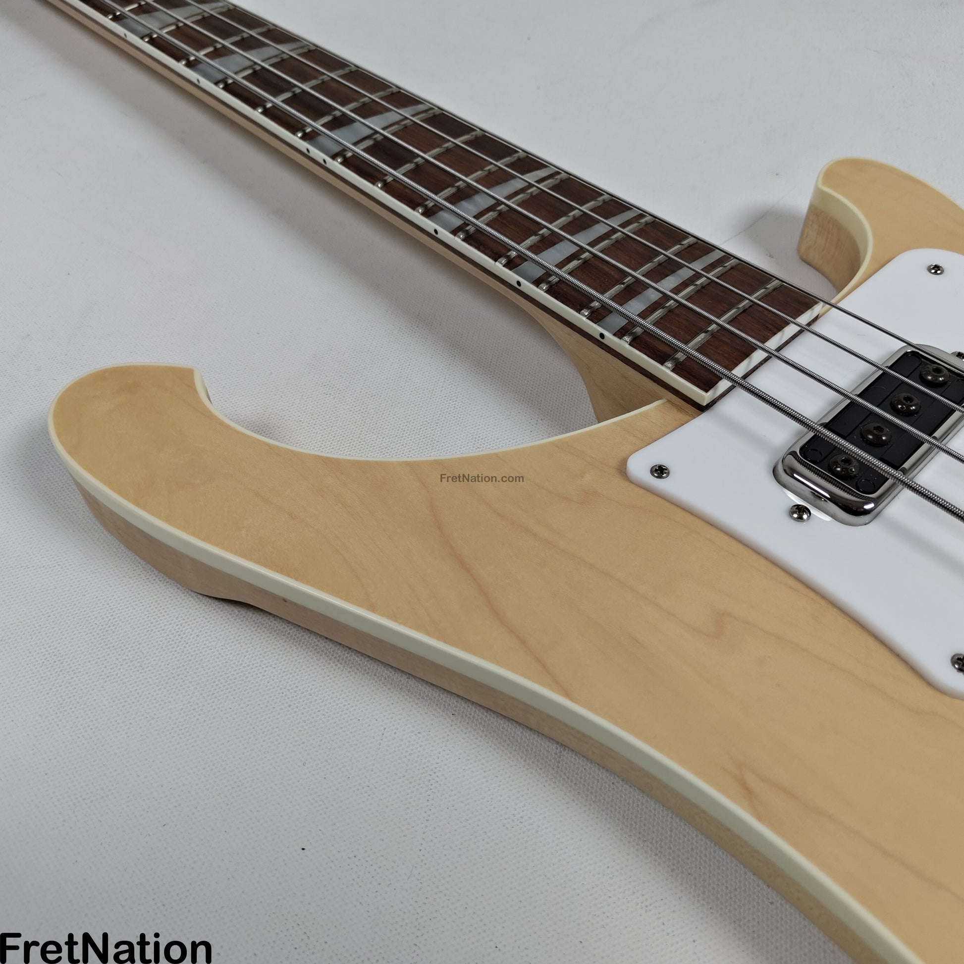 Fret Nation Rickenbacker 4003 Satin Maple Glo 4-String Bass 9.30lbs 2020 #35766-20 Pre-Owned