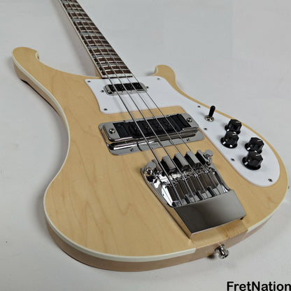 Fret Nation Rickenbacker 4003 Satin Maple Glo 4-String Bass 9.30lbs 2020 #35766-20 Pre-Owned