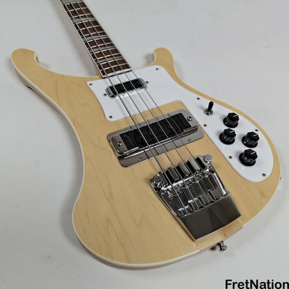 Fret Nation Rickenbacker 4003 Satin Maple Glo 4-String Bass 9.30lbs 2020 #35766-20 Pre-Owned