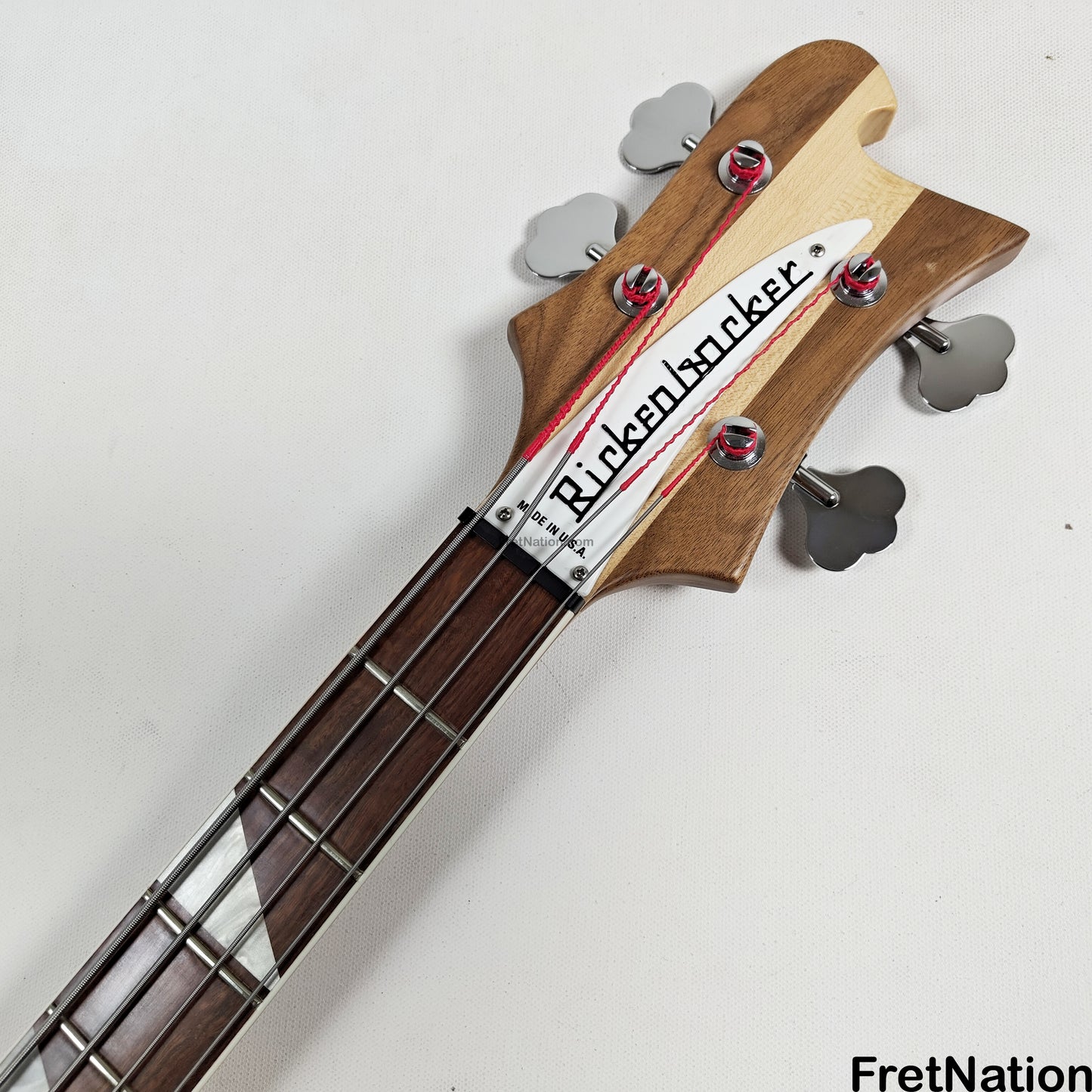 Fret Nation Rickenbacker 4003 Satin Maple Glo 4-String Bass 9.30lbs 2020 #35766-20 Pre-Owned