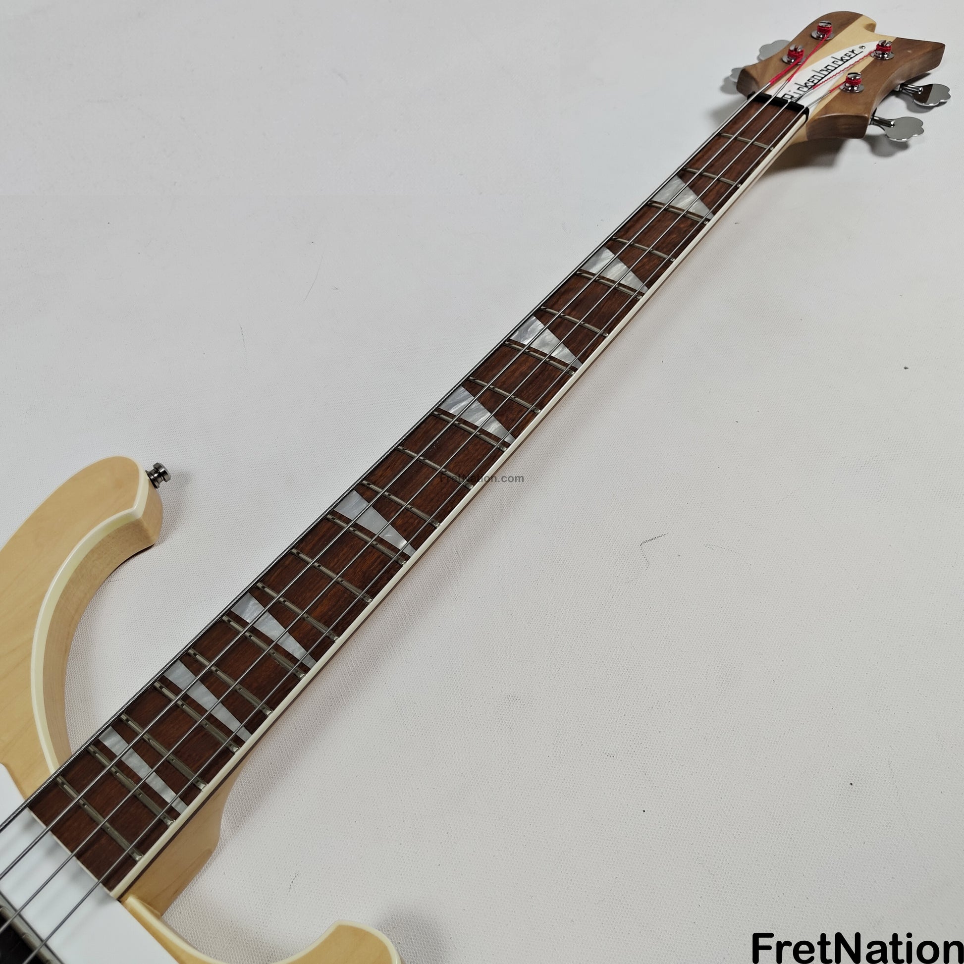 Fret Nation Rickenbacker 4003 Satin Maple Glo 4-String Bass 9.30lbs 2020 #35766-20 Pre-Owned