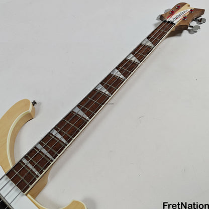 Fret Nation Rickenbacker 4003 Satin Maple Glo 4-String Bass 9.30lbs 2020 #35766-20 Pre-Owned