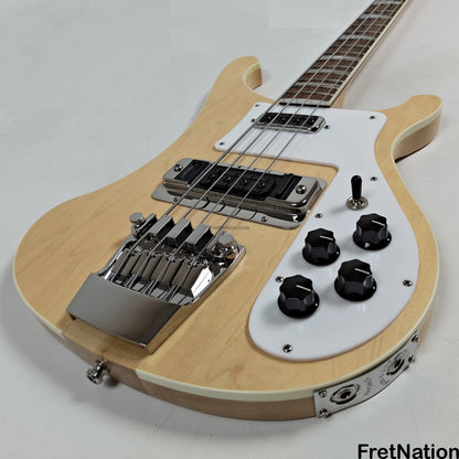 Fret Nation Rickenbacker 4003 Satin Maple Glo 4-String Bass 9.30lbs 2020 #35766-20 Pre-Owned