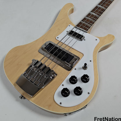 Fret Nation Rickenbacker 4003 Satin Maple Glo 4-String Bass 9.30lbs 2020 #35766-20 Pre-Owned