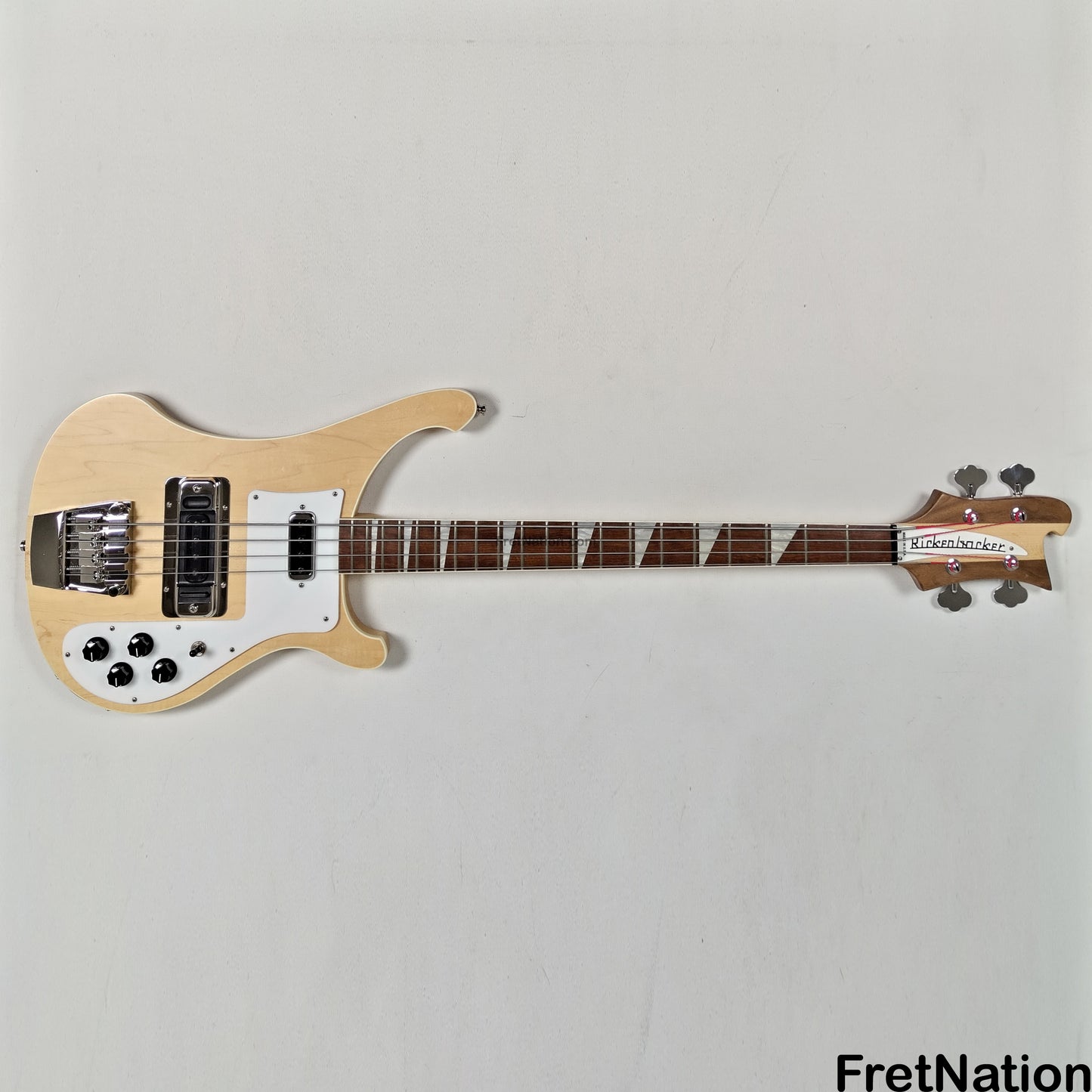 Fret Nation Rickenbacker 4003 Satin Maple Glo 4-String Bass 9.30lbs 2020 #35766-20 Pre-Owned