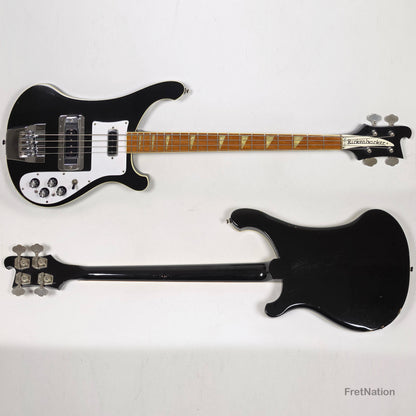 Fret Nation Rickenbacker 4001 JetGlo 4-String Bass 10.20lbs 1976 #PI-6183 Pre-Owned