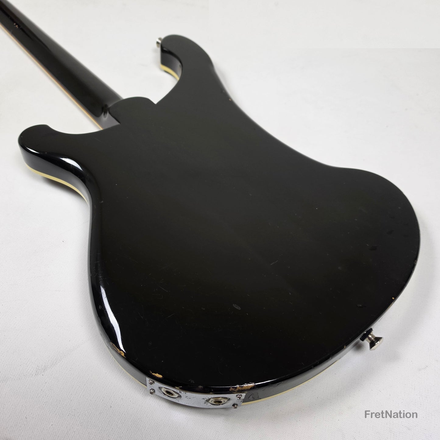Fret Nation Rickenbacker 4001 JetGlo 4-String Bass 10.20lbs 1976 #PI-6183 Pre-Owned