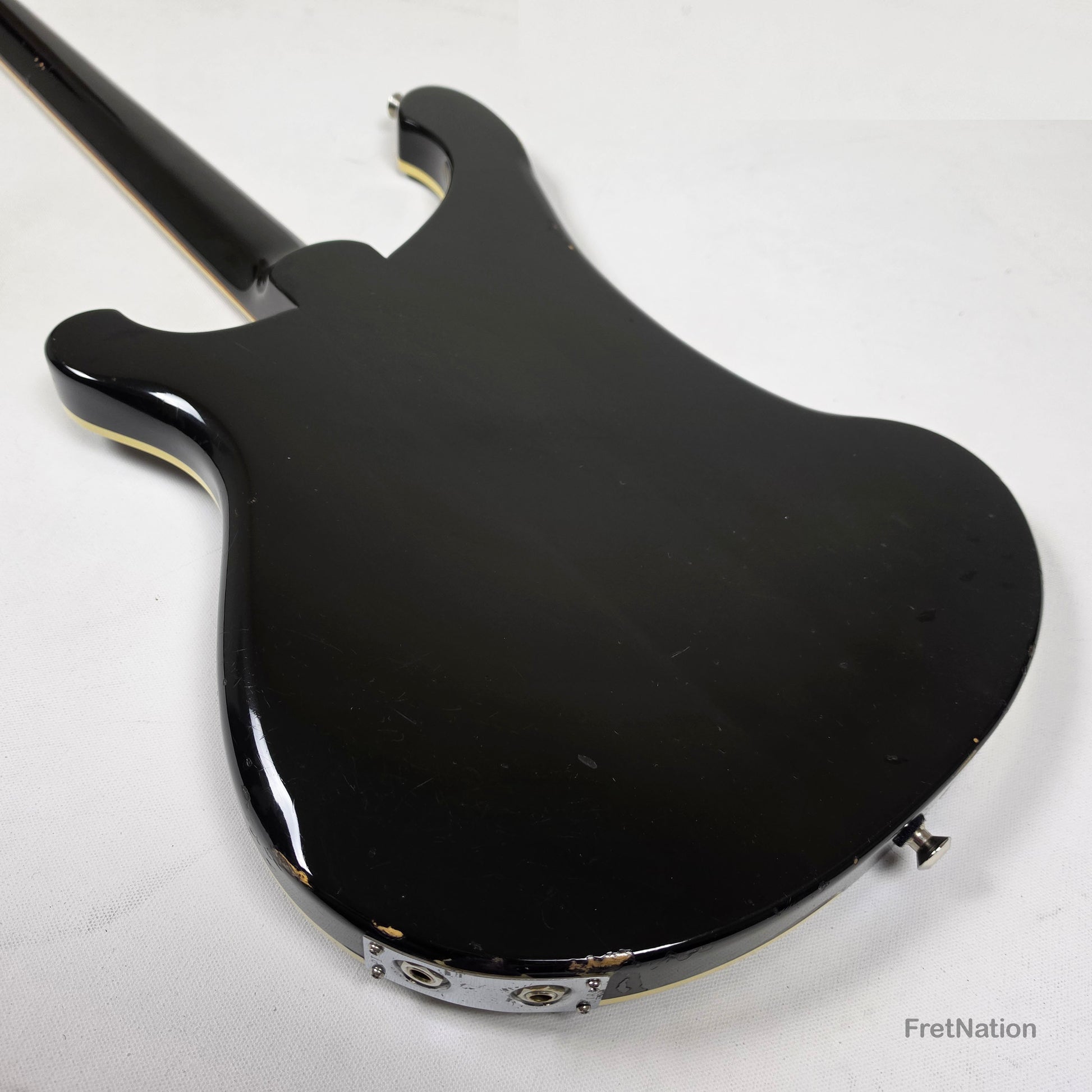 Fret Nation Rickenbacker 4001 JetGlo 4-String Bass 10.20lbs 1976 #PI-6183 Pre-Owned
