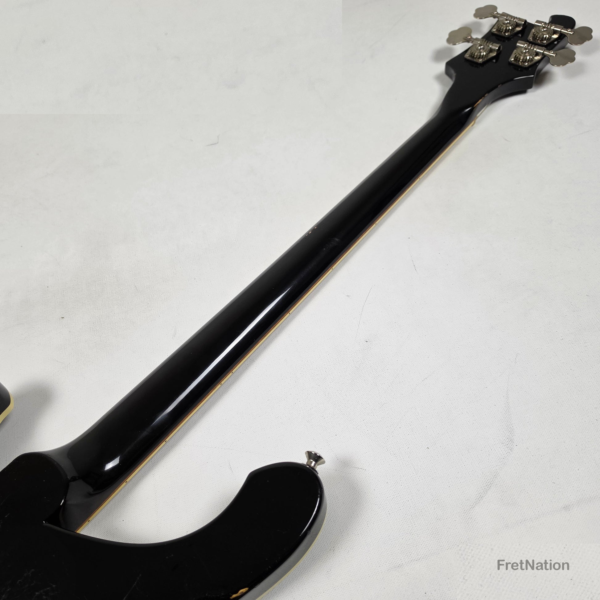 Fret Nation Rickenbacker 4001 JetGlo 4-String Bass 10.20lbs 1976 #PI-6183 Pre-Owned