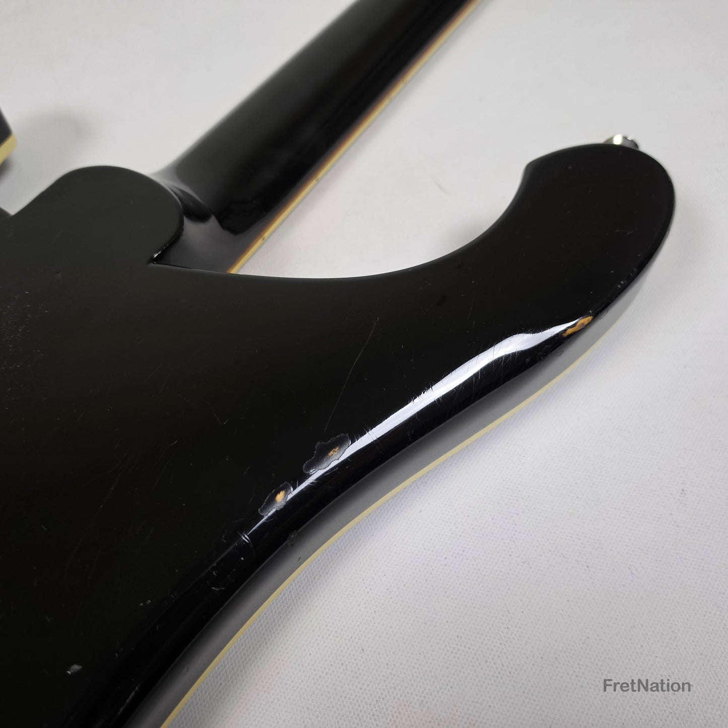 Fret Nation Rickenbacker 4001 JetGlo 4-String Bass 10.20lbs 1976 #PI-6183 Pre-Owned