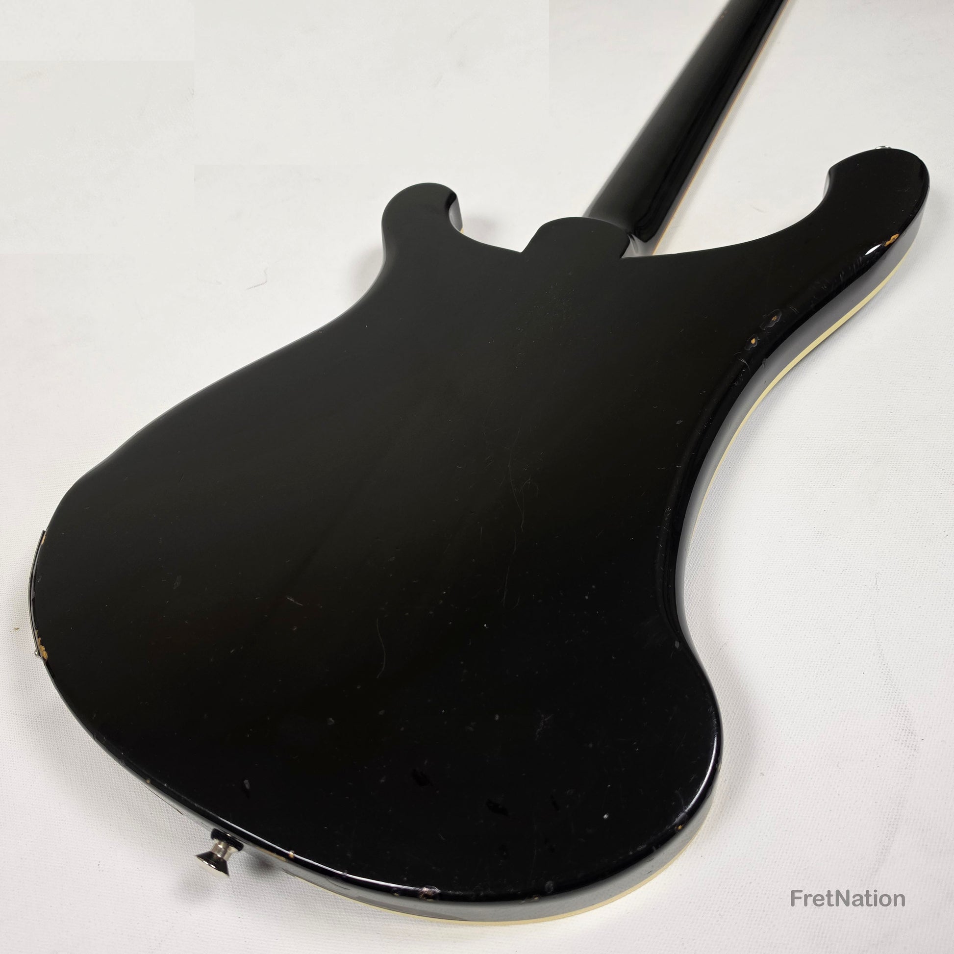 Fret Nation Rickenbacker 4001 JetGlo 4-String Bass 10.20lbs 1976 #PI-6183 Pre-Owned