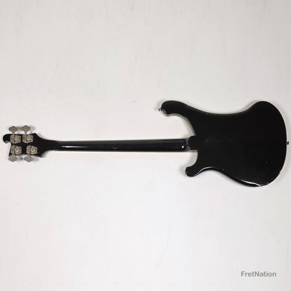 Fret Nation Rickenbacker 4001 JetGlo 4-String Bass 10.20lbs 1976 #PI-6183 Pre-Owned