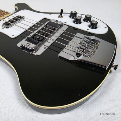 Fret Nation Rickenbacker 4001 JetGlo 4-String Bass 10.20lbs 1976 #PI-6183 Pre-Owned