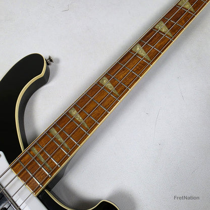 Fret Nation Rickenbacker 4001 JetGlo 4-String Bass 10.20lbs 1976 #PI-6183 Pre-Owned