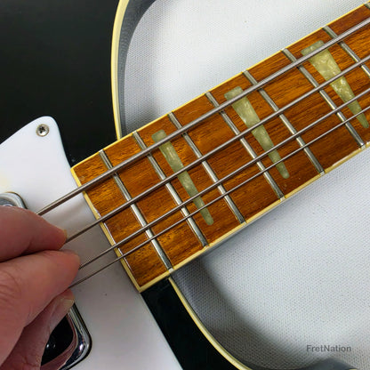 Fret Nation Rickenbacker 4001 JetGlo 4-String Bass 10.20lbs 1976 #PI-6183 Pre-Owned