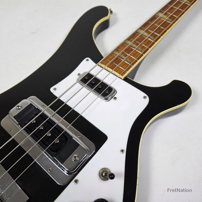 Fret Nation Rickenbacker 4001 JetGlo 4-String Bass 10.20lbs 1976 #PI-6183 Pre-Owned