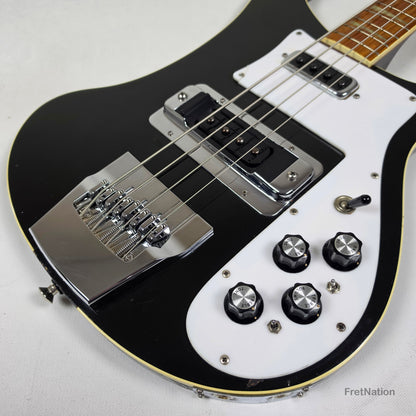 Fret Nation Rickenbacker 4001 JetGlo 4-String Bass 10.20lbs 1976 #PI-6183 Pre-Owned