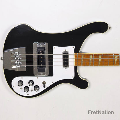 Fret Nation Rickenbacker 4001 JetGlo 4-String Bass 10.20lbs 1976 #PI-6183 Pre-Owned