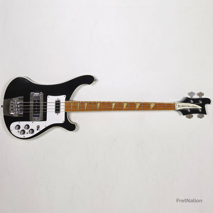 Fret Nation Rickenbacker 4001 JetGlo 4-String Bass 10.20lbs 1976 #PI-6183 Pre-Owned