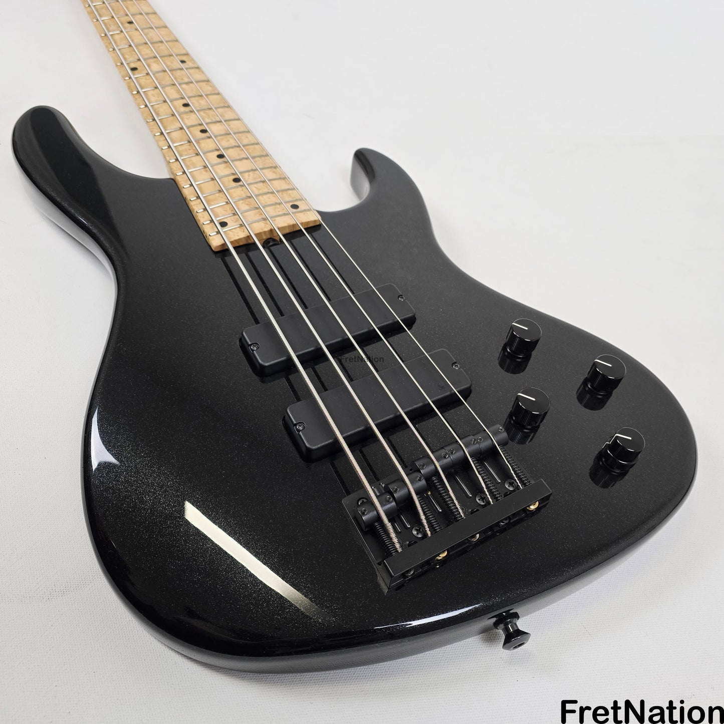 Fret Nation Sadowsky NYC 5-24 Modern 5-String Bass Black Pearl 8.20lbs #8632 Pre-Owned